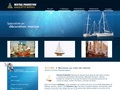 Mistral Production Maquette Bateau : décoration marine avec des maquettes de bateaux ou des objets de l'histoire maritime