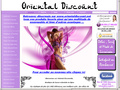 Oriental Discount : boutique dediée a la danse orientale avec nombreux articles à prix discount