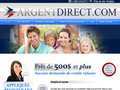 Argent Direct : prêt à court terme et avances de paies - facile, rapide et direct