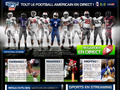 Football Américain : tout les matchs en streaming