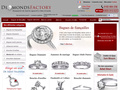 Diamonds Factory : bague, boucles d'oreilles, pendentifs et bracelets avec diamant