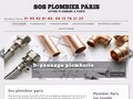 SOS Plombier Paris : dépannage en plomberie à Paris