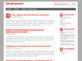 Simple Presse : diffusion de communiqués de presse gratuitement