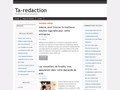 Ta Rédaction : diffusion d'articles et de communiqués de presse