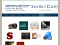 Scribecom : agence de communication, stratégie éditoriale et rédaction web
