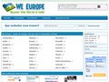 WE Europe : guide de voyage en Europe - annuaire