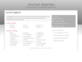 Journaux algeriens