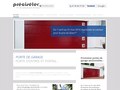 Preciselec : porte de garage sectionnelle