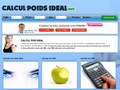 Calcul Poid Ideal : calculer son poids IMC