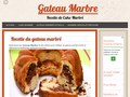 Gateau Marbré : recette du gateau marbré