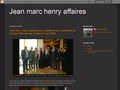 Jean Marc Henry : affaires