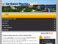 Camping Saint Martin : camping dans les Landes
