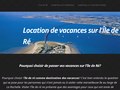 Ile de Ré Annonces : séjour en ile de Ré