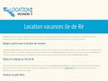 Locations Vacances Ile de Ré : campings en îles de Ré