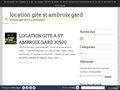 Location de gîte à St Ambroix dans le Gard