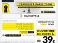 Ouverture de porte verouillée sur Paris 9ème