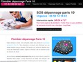 Dépannage plombier à Paris 10ème