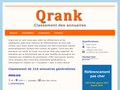 Qrank : classement des annuaires de sites web