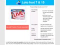 Jouer au loto foot et perfectionnez vous