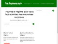 Le guide des régimes