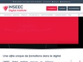 INSEEC Digital Institute : formations dans le domaine du digital