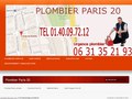 Entreprise de plomberie sur Paris 20ème