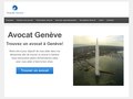 Genève Avocats : choisissez l'avocat adapté à votre problème