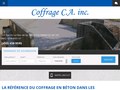 Coffrage CA Inc. : travaux de fondation, levage de murs et coffrage de béton