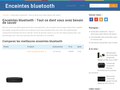 Enceintes bluetooth