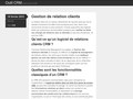 Logiciel de gestion de relation client