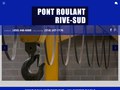 Pont Roulant Rive Sud : palans et d’appareils de levage à Saint-Jean-sur-Richelieu