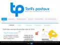 Tarifs postaux - La Poste