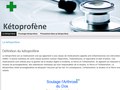 Information sur le médicament Kétoprofène