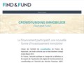 Find And Fund : crowdfunding immobilier - Financement participatif