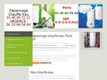 Dépannage de votre chauffe-eau à Paris