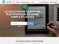Signature électronique avec la plateforme You Sign