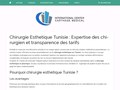 Chirurgie esthétique en Tunisie - Tarifs des interventions au CICM