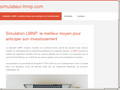 Votre simulation lmnp gratuite