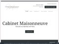 Cabinet Maisonneuve : avocats pénalistes à Paris et Ile-de-France