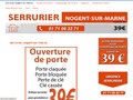 Serrurier à Nogent-sur-Marne - Professionnel de l'ouverture de porte