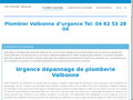 Plombier à Valbonne