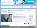 Home Analyse : analyse de l'eau