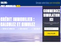 Calcul de prêt immobilier