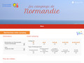 Guide des campings en Normandie