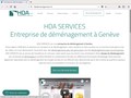 HDA Services : déménager à Genève, en Suisse ou à l’international