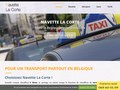 Navette La Corte : réserver un taxi à Mons