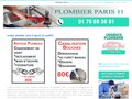 Artisan plombier sur Paris 11e