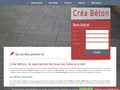 Créa Béton : béton lissé à Ath
