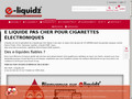 E-liquidz : e-liquide pour cigarette électronique pas cher