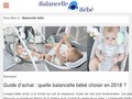 Balancelle pour bébé